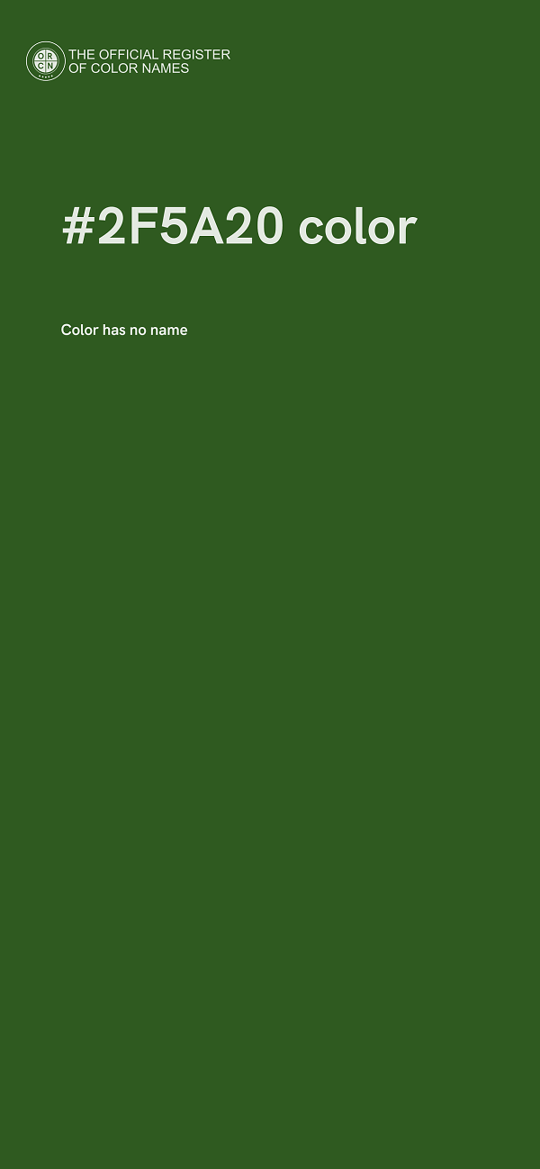 #2F5A20 color image