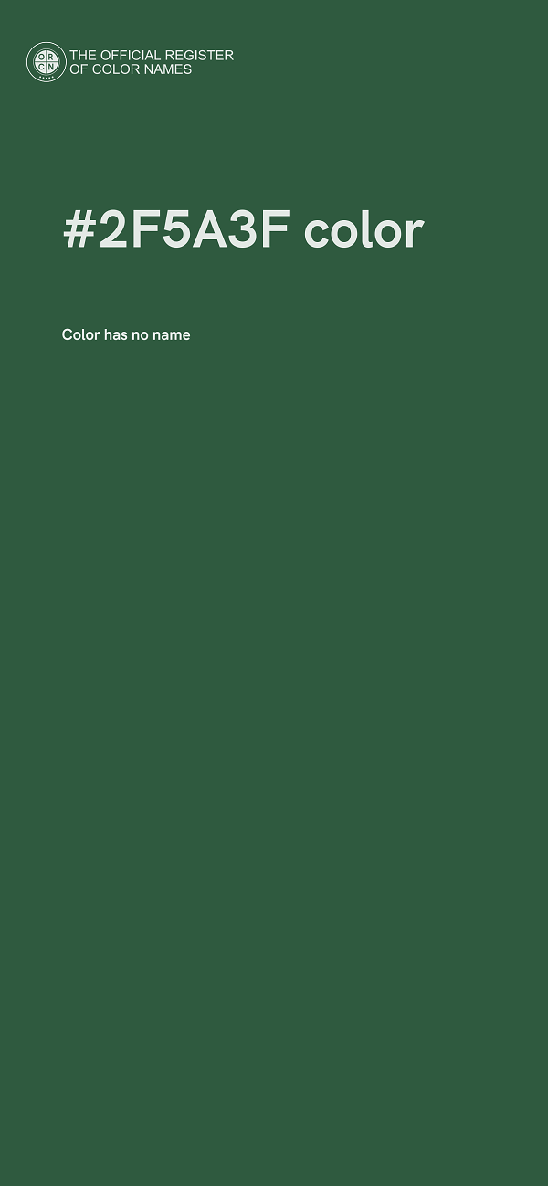 #2F5A3F color image
