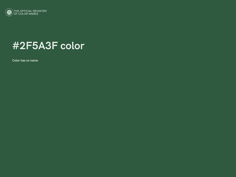 #2F5A3F color image