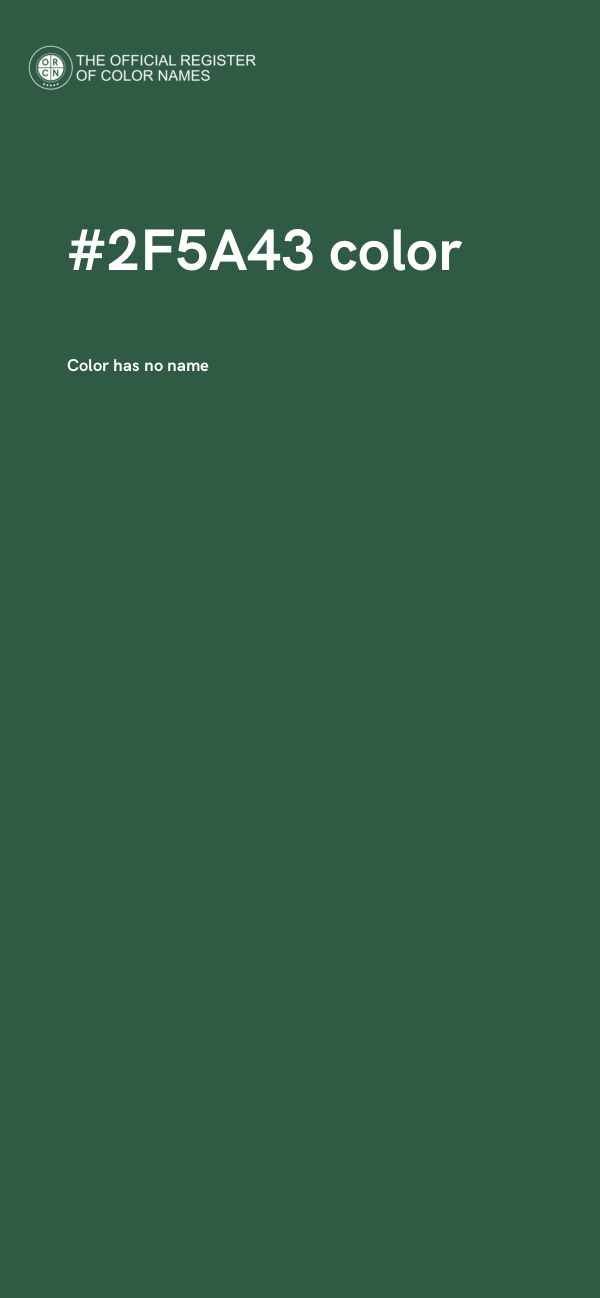 #2F5A43 color image
