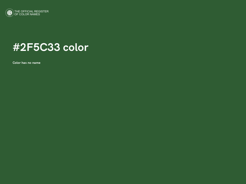 #2F5C33 color image