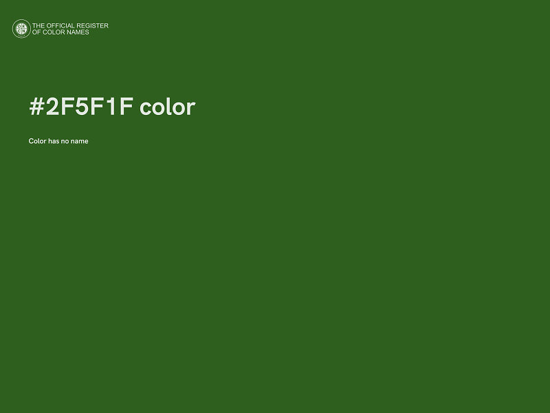 #2F5F1F color image