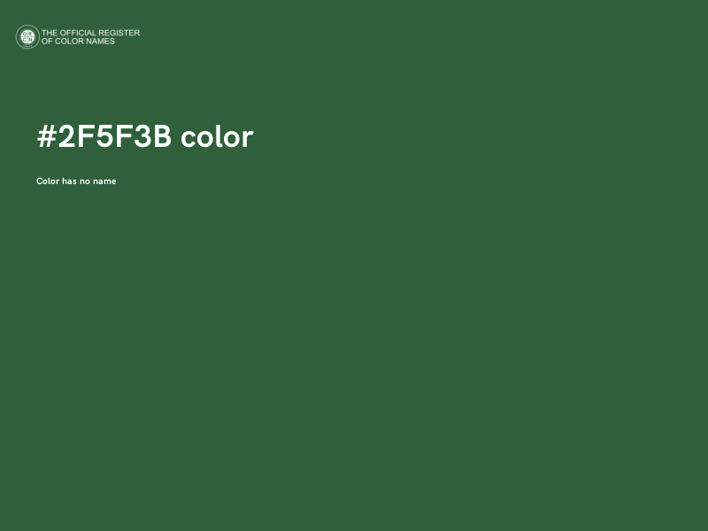 #2F5F3B color image