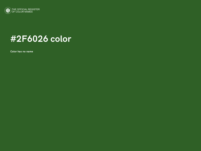 #2F6026 color image