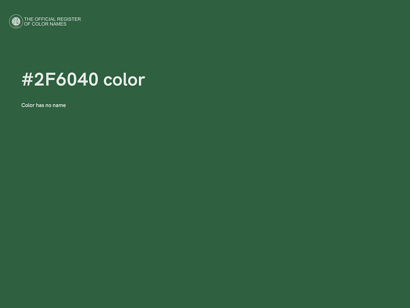 #2F6040 color image