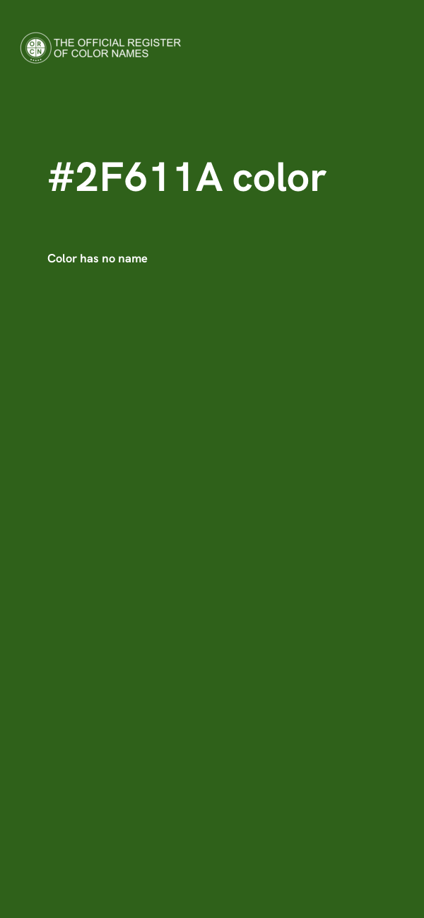 #2F611A color image