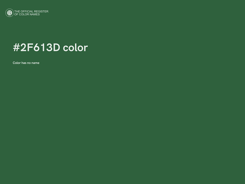 #2F613D color image