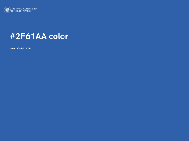 #2F61AA color image