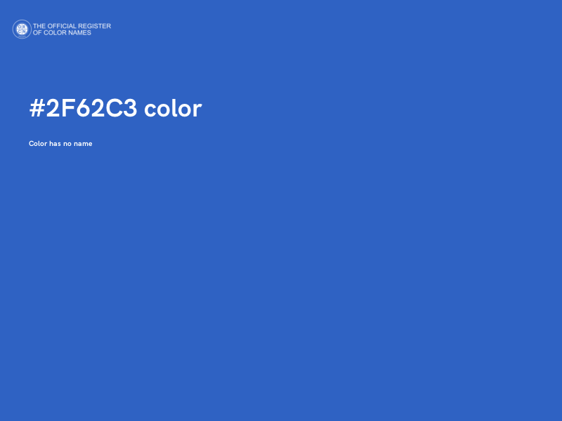 #2F62C3 color image