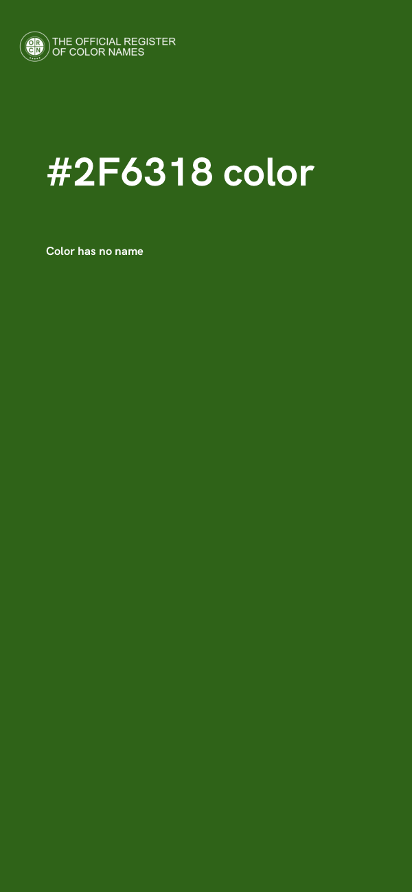#2F6318 color image