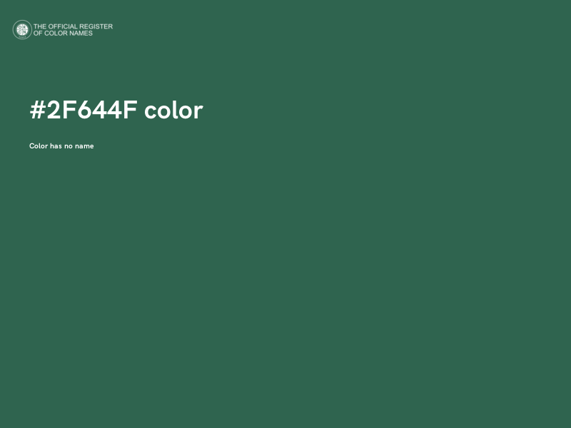 #2F644F color image