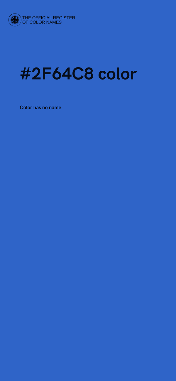 #2F64C8 color image
