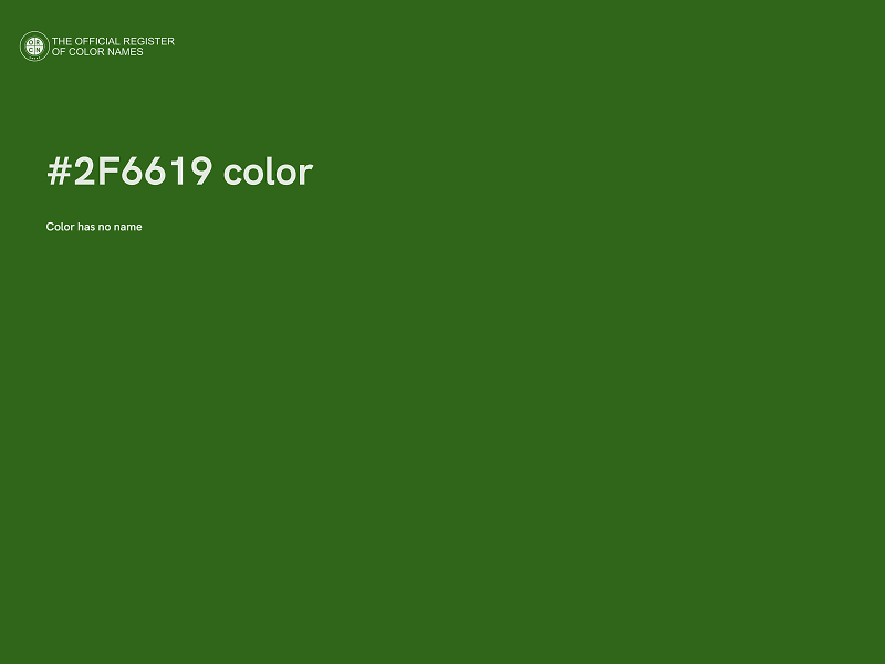 #2F6619 color image