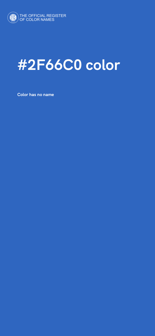 #2F66C0 color image