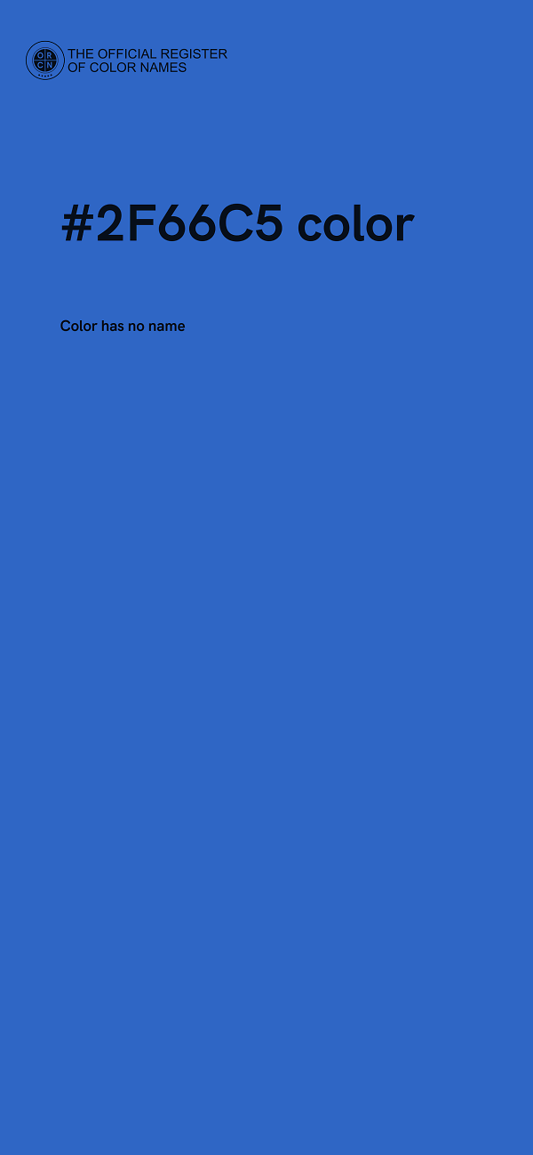 #2F66C5 color image