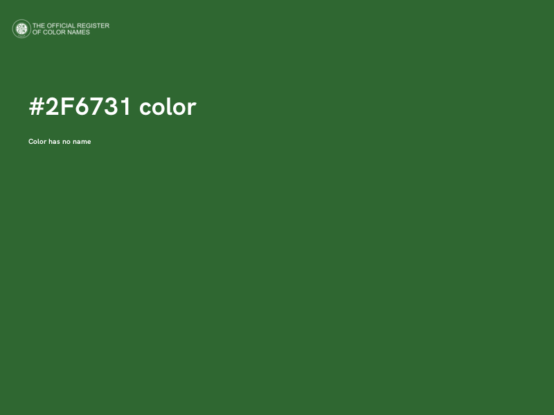 #2F6731 color image
