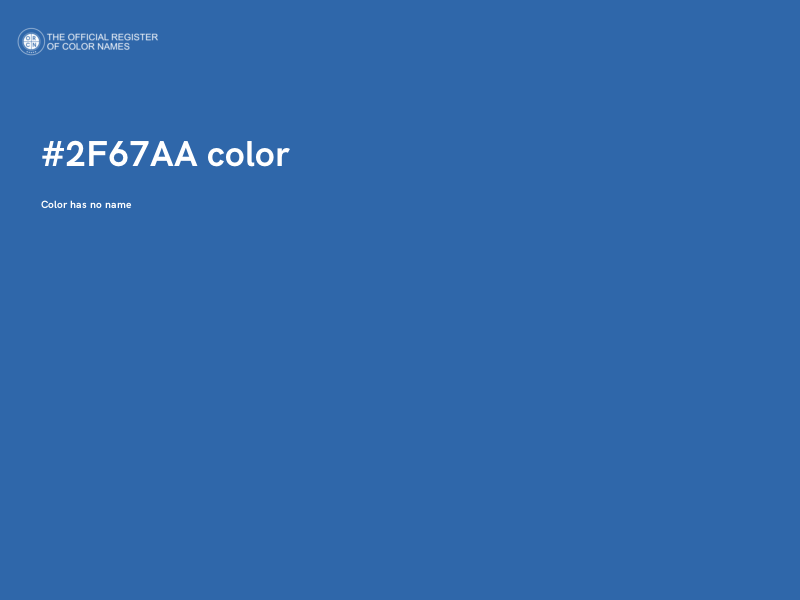 #2F67AA color image