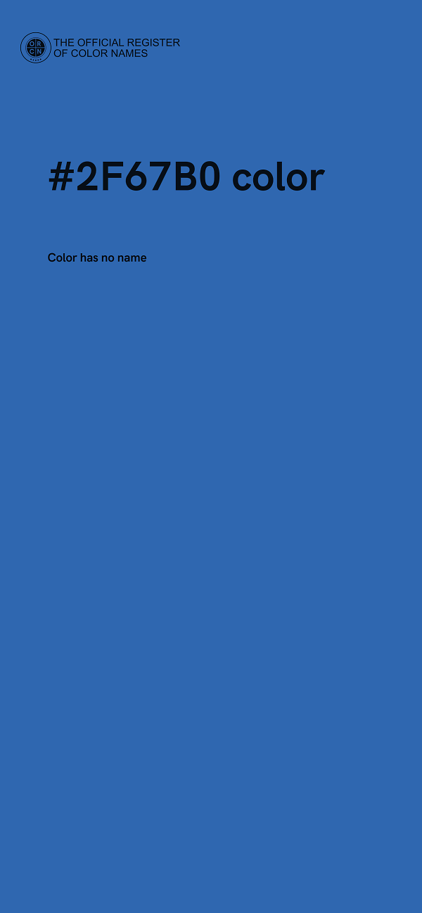 #2F67B0 color image
