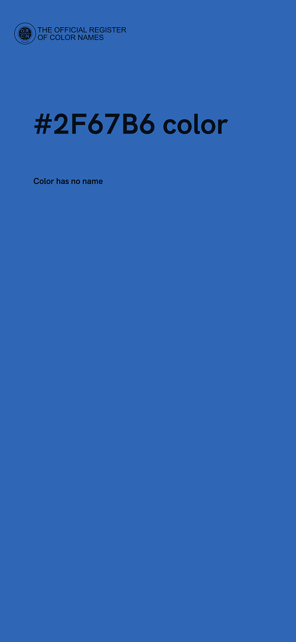#2F67B6 color image