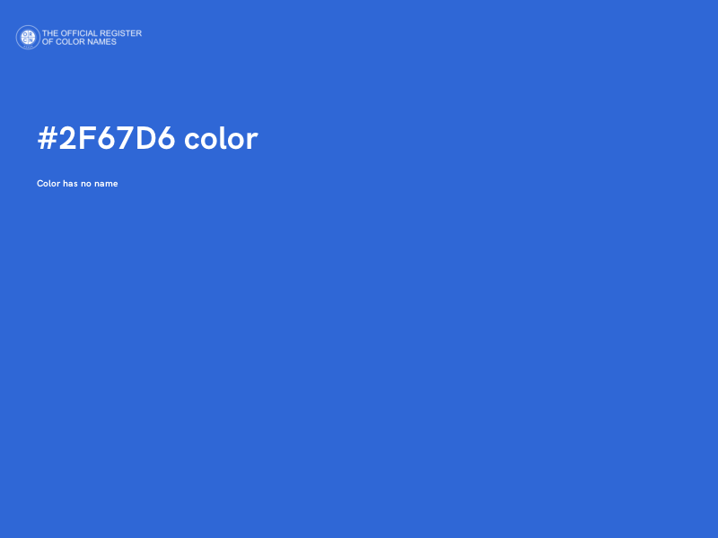 #2F67D6 color image
