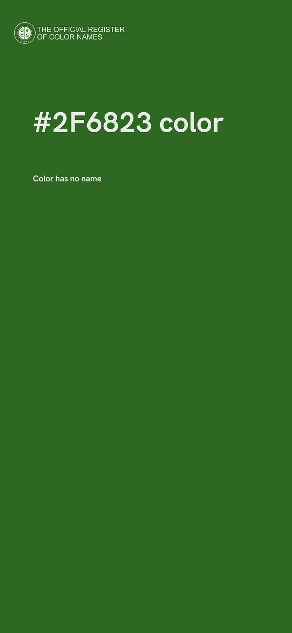 #2F6823 color image