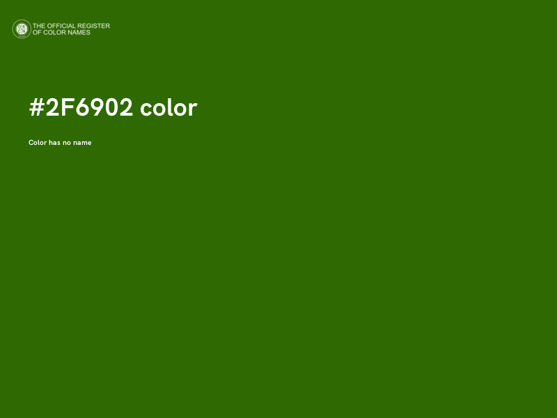 #2F6902 color image