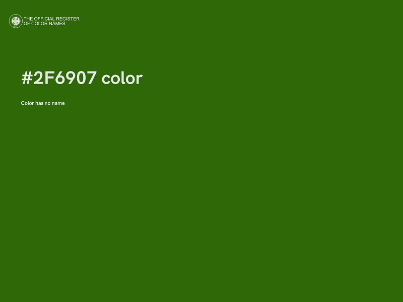 #2F6907 color image