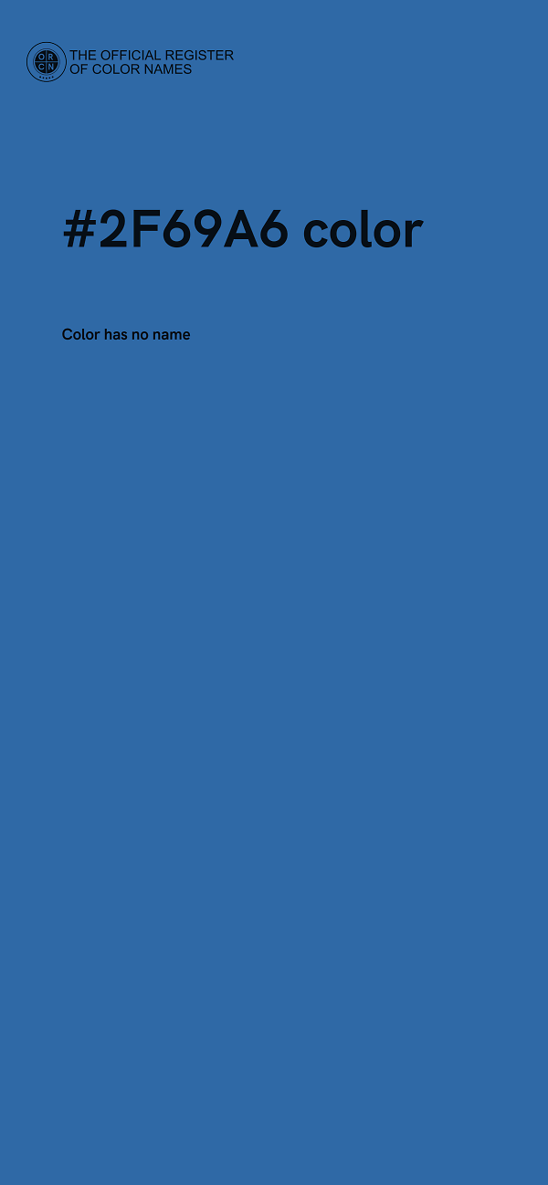 #2F69A6 color image