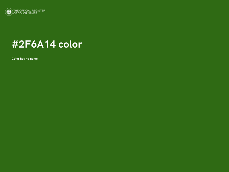 #2F6A14 color image
