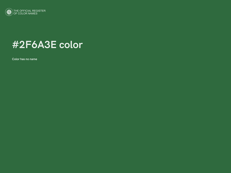 #2F6A3E color image