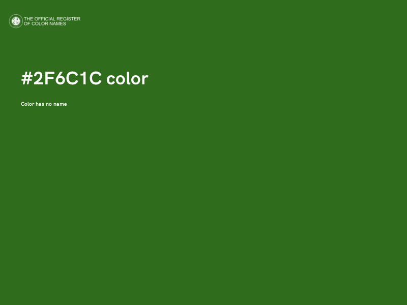 #2F6C1C color image