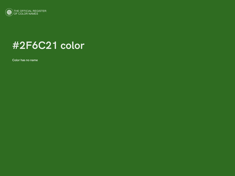 #2F6C21 color image