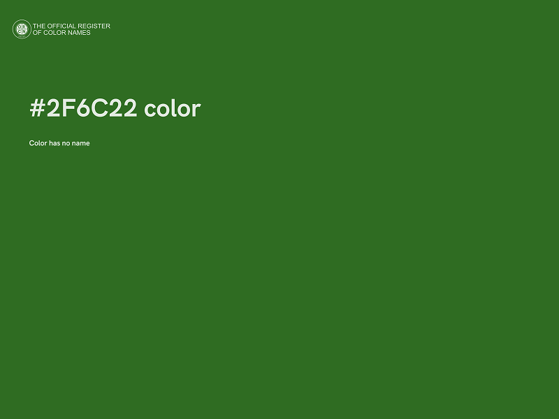 #2F6C22 color image