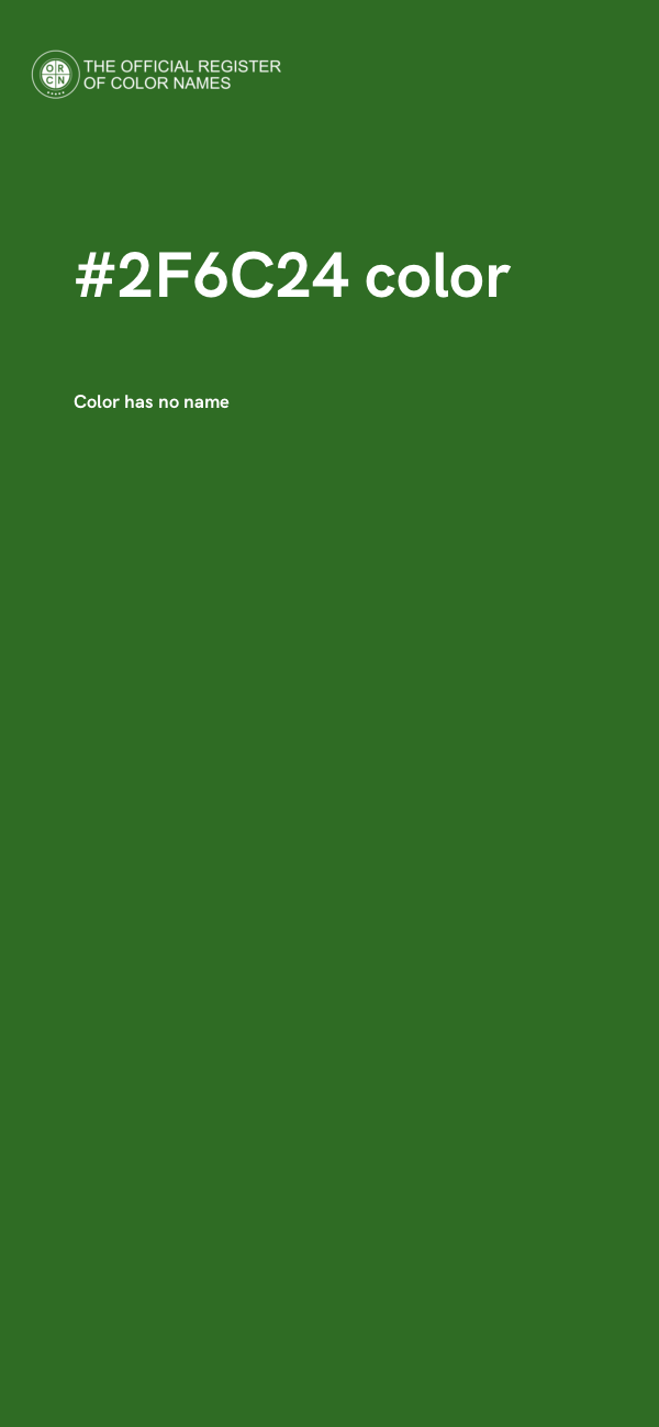 #2F6C24 color image
