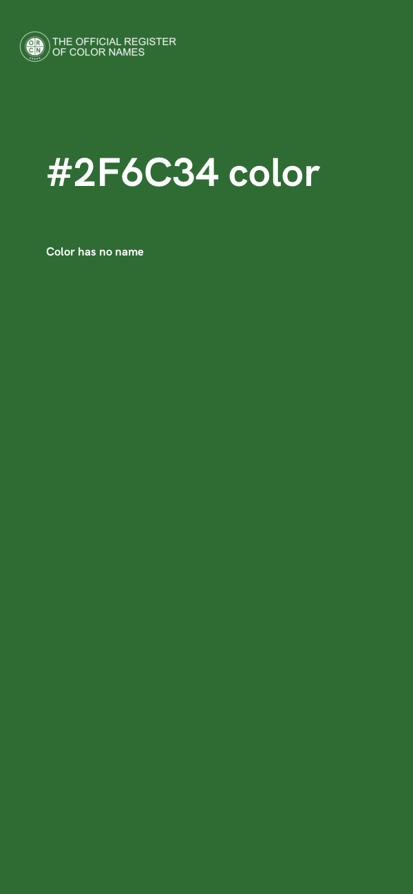 #2F6C34 color image