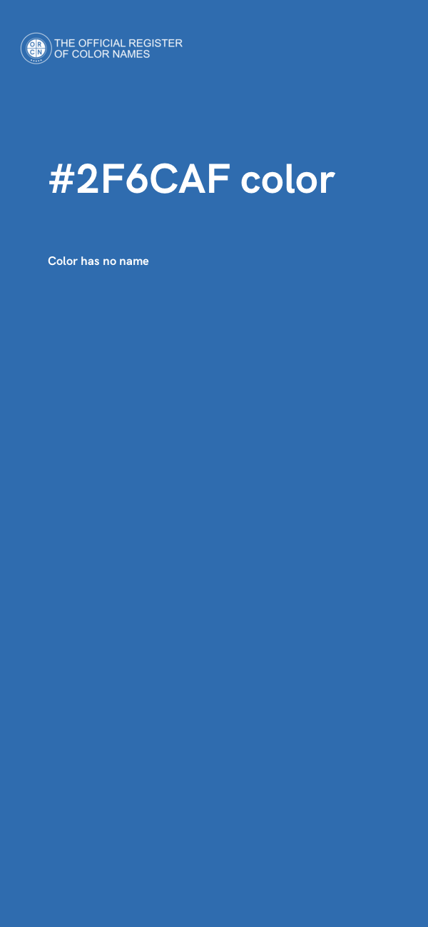 #2F6CAF color image