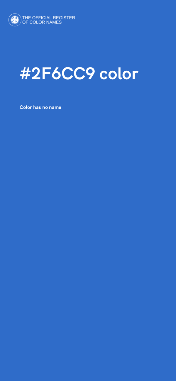 #2F6CC9 color image