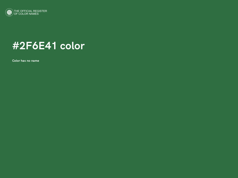 #2F6E41 color image