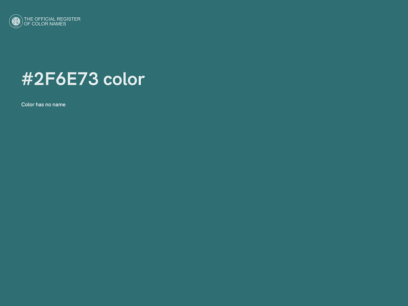 #2F6E73 color image