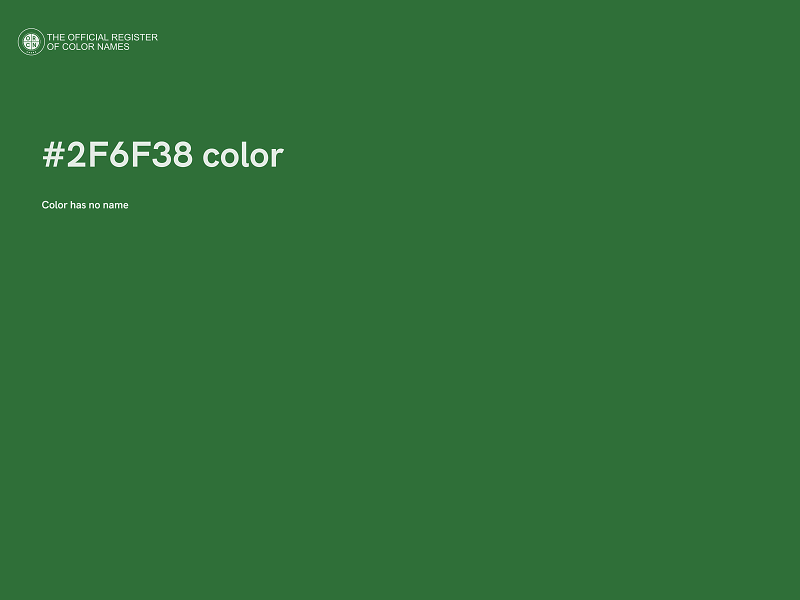 #2F6F38 color image