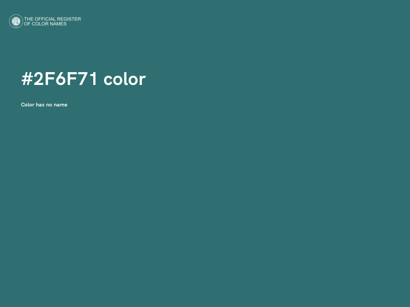 #2F6F71 color image