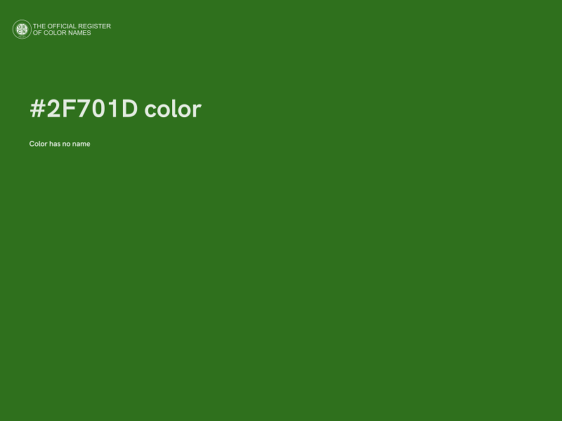 #2F701D color image