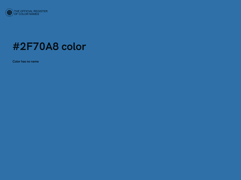 #2F70A8 color image