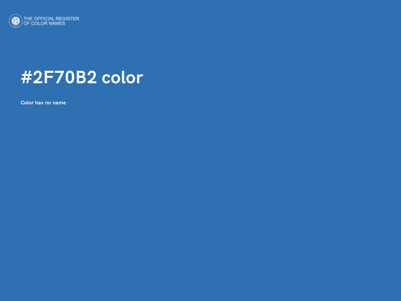 #2F70B2 color image