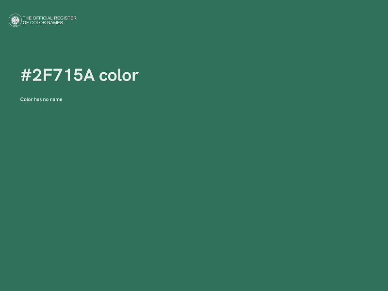 #2F715A color image