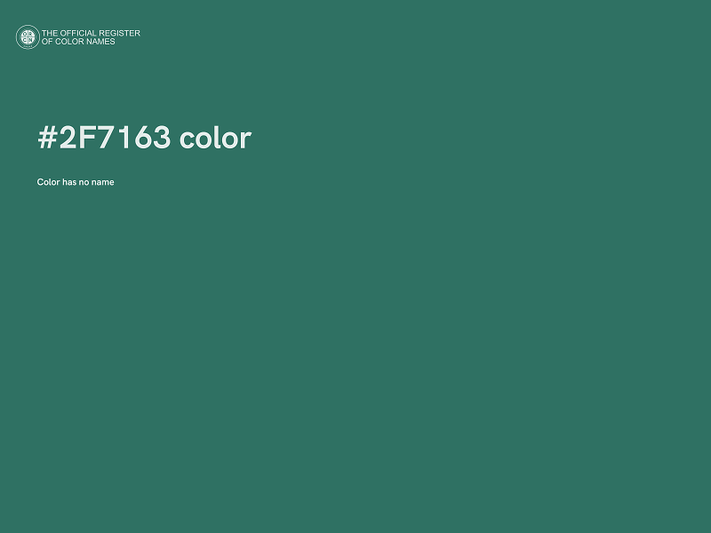 #2F7163 color image