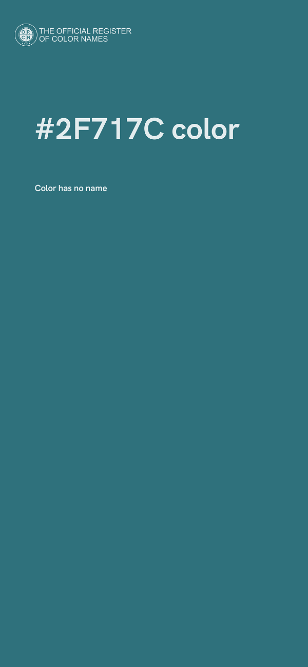 #2F717C color image