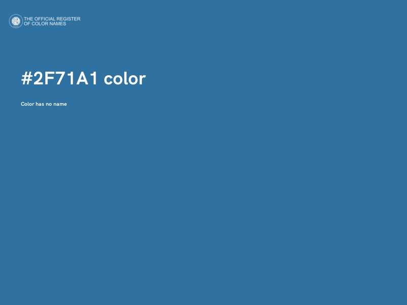#2F71A1 color image