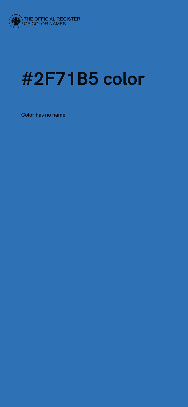 #2F71B5 color image