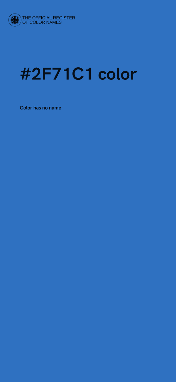 #2F71C1 color image